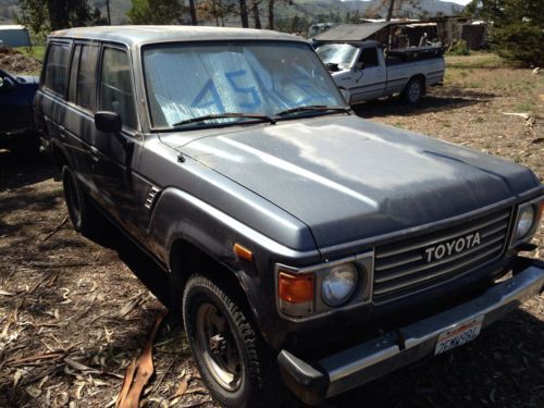 1987 toyota landcruiser land cruiser fj60 4x4 4 speed 84 85 86 87 $2000