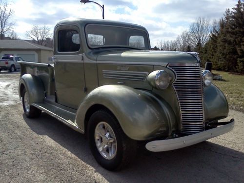 1938 chevy truck v8 355, manual trans