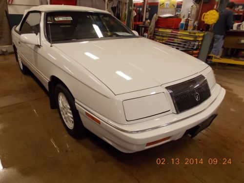 1989 chrysler lebaron turbo gt convertible t1239678