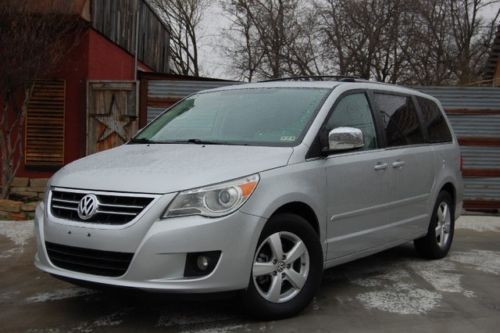 2009 volkswagen routan van sel premium sunroof leather