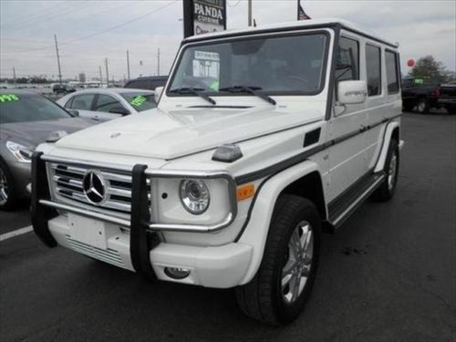 2011 mercedes-benz g550 g wagen suv low miles white