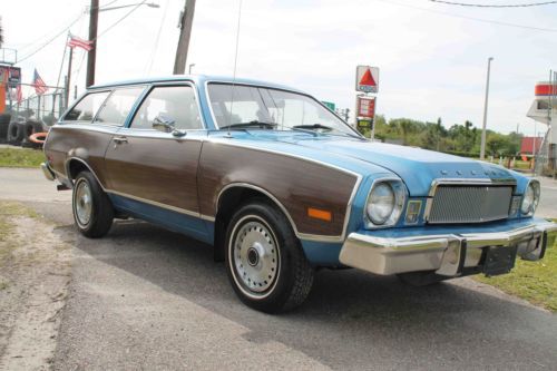 FL INCREDIBLE FIND BOBCAT/PINTO WAGON 32K MILES WOODY ORIGINAL SURVIVOR, image 24