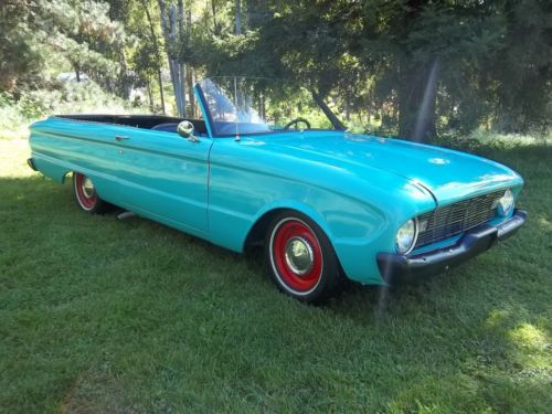 Classy 1960 ford ranchero custom fresh build, everything new. drive anywhere!