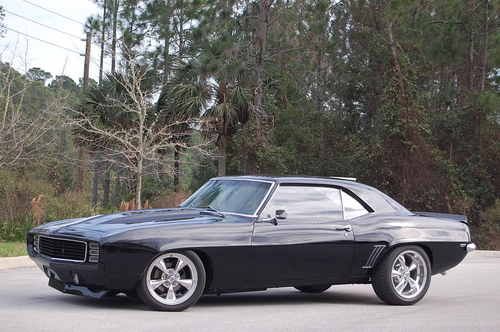 1969 chevrolet camaro big block rotisserie restoration pro touring resto mod