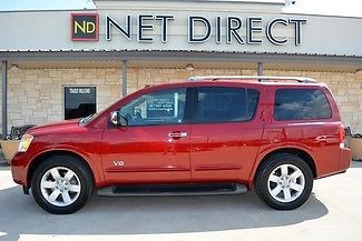 08 5.6 v8 htd leather sunroof camera dvd 3rd row 97k mi net direct auto texas