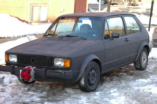 1982 vw rabbit diesel manual