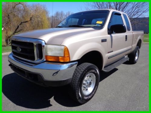 1999 ford f-350 7.3l power stroke diesel ext cab 4x4 clean carfax no reserve
