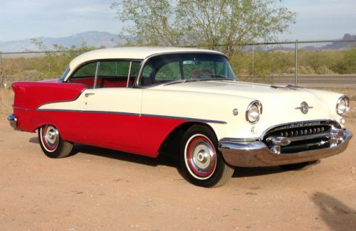 1955 oldsmobile super 88 2dr hardtop fully restored