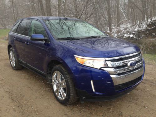 2013 ford edge limited_turbo 2.0l ecoboost_navi_rebuilt salvage_no reserve !!!