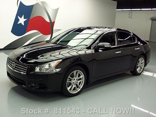 2011 nissan maxima 3.5 sv tech dual sunroof nav 27k mi texas direct auto