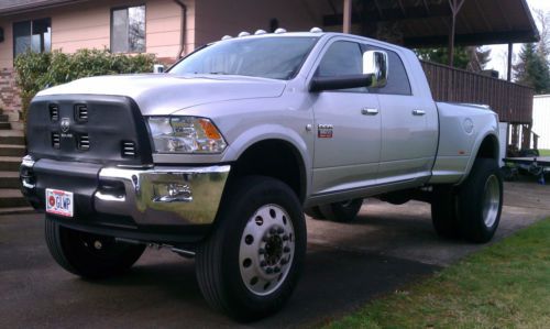 Custom built 2012 dodge ram mega cab 3500 dually laramie