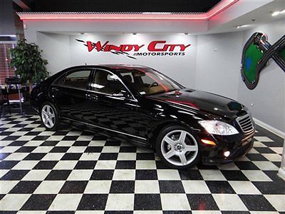 2007 mercedes benz s550 amg sport pkg panorama roof rear camera 1 owner only 80k