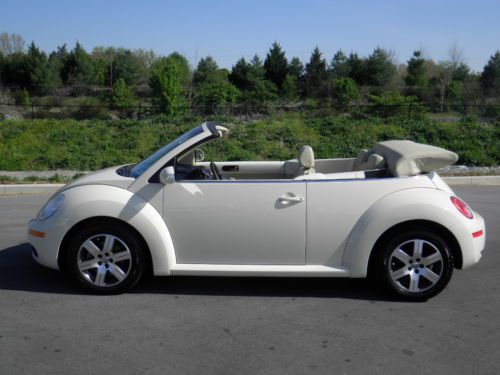 2006 vw new beetle convertible automatic 130k new tires leather trim alloy wheel