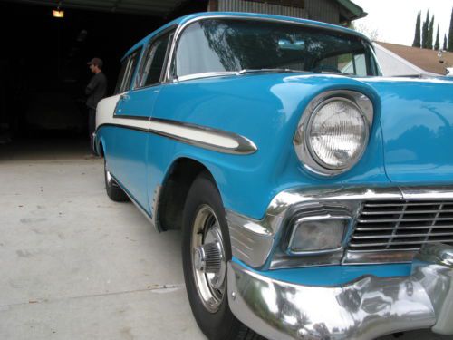 1956 Chevy Nomad original unrestored SCTA barn rare 265 California owner stock, US $42,500.00, image 7