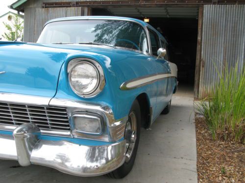 1956 Chevy Nomad original unrestored SCTA barn rare 265 California owner stock, US $42,500.00, image 11