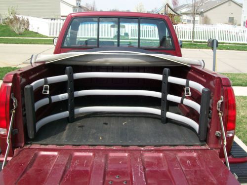 Classic 1989 Chevy Sportside 4x4 Silverado 5.7 V-8 Burgundy Red-Great Inside/Out, US $12,450.00, image 17