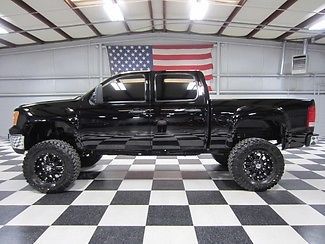Crew cab warranty financing 8&#034; lift black xd 20s low miles leather sunroof clean