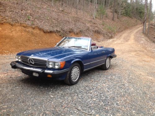 1986 mercedes-benz roadster