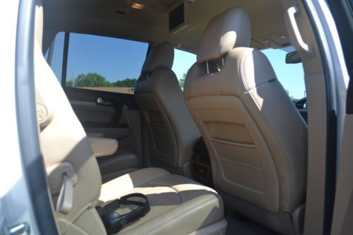 Pearl white Buick Enclave w/Tan interior.  3rd row seating, Rear DVD ent., US $19,500.00, image 10