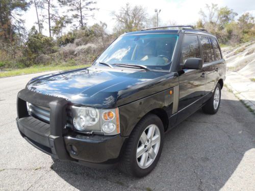 2004 land rover range rover hse