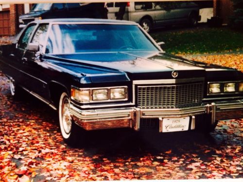 All original 29k mile 1975 cadillac fleetwood brougham perfect condition!!