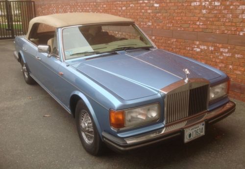 1982 rolls royce 4 door convertible / silver spur custom made by niko coach