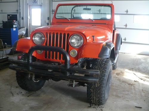 1978 jeep cj7 base sport utility 2-door 5.0l