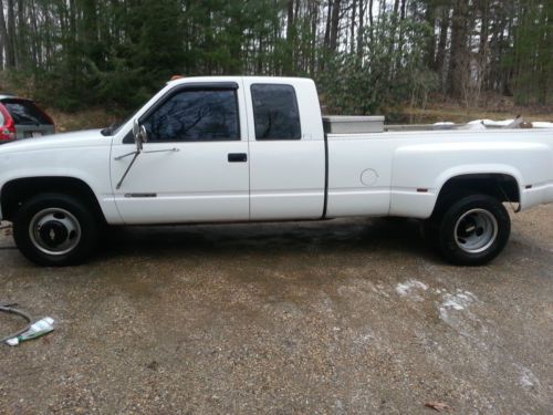 1996 chevrolet c3500 base extended cab pickup 2-door 6.5l