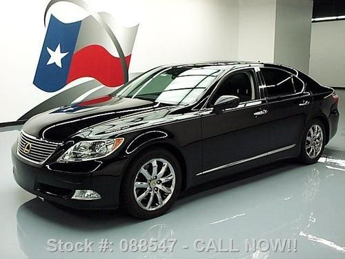 2009 lexus ls460 sunroof nav rear cam climate seats 38k texas direct auto