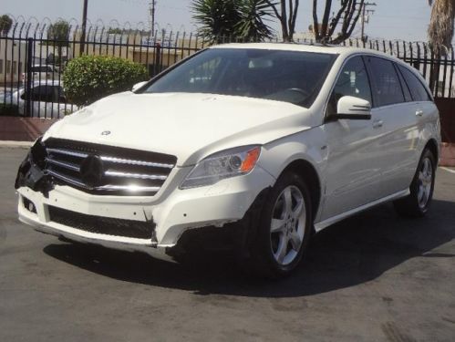 2012 mercedes-benz r350 4matic damaged salvage runs! cooling good low miles l@@k