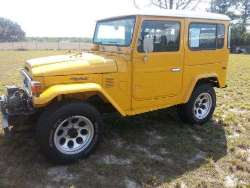 1981 Toyota Land Cruiser Base Sport Utility 2-Door 4.2L fj, image 19