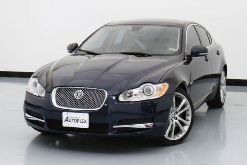 Jaguar xf premium luxury navigation moonroof indigo blue 5.0l v8 used