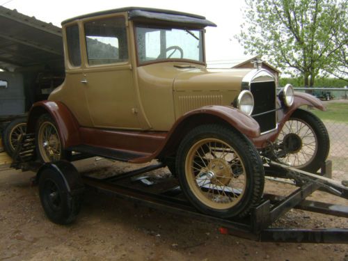1926 ford model t coupe, vintage, original, rat rod, classic
