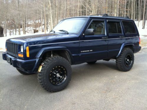 2000 jeep cherokee limited 4x4 rough country 3&#034; lift
