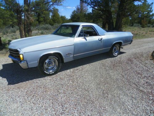 1972 chevy el camino elcamino custom solid driver classic like chevelle