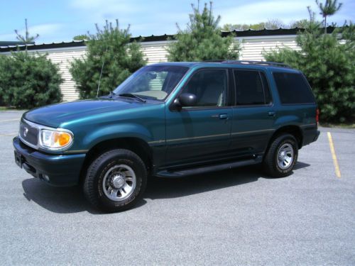 1998 mercury mountaineer awd 5.0l v8 loaded leather tow package no reserve 3 day