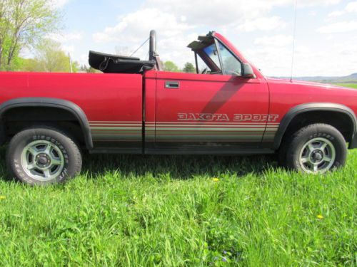 1989 dodge dakota convertible