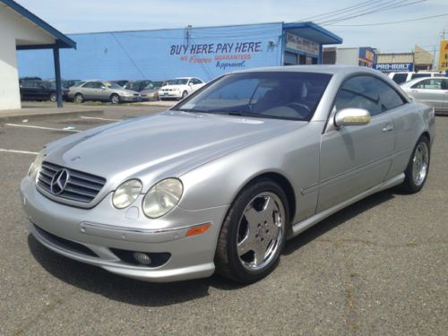 2001 mercedes-benz cl55 amg base coupe 2-door 5.5l