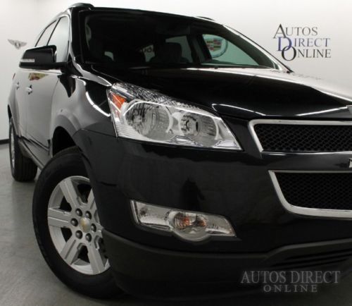 We finance 12 traverse 2lt awd 1 owner clean carfax cloth bucket seats cd audio