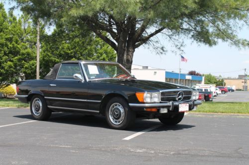 1972 mercedes 350sl  convertible one year only car low mileage