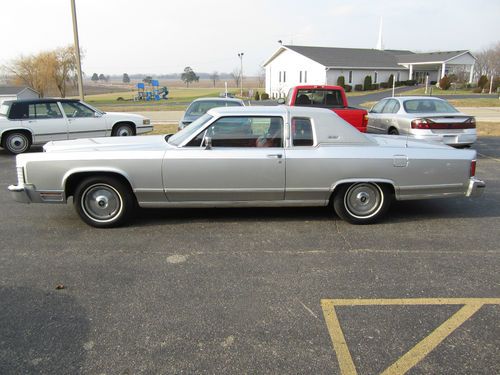 Lincoln continental town coupe