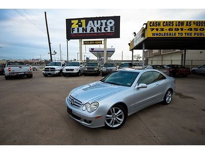 2006 mercedes clk350 clk 350 silver black no reserve