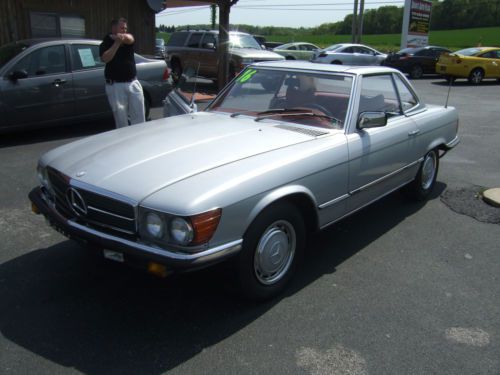 1975 mercedes benz 350sl - v-8 - rare - never imported - original