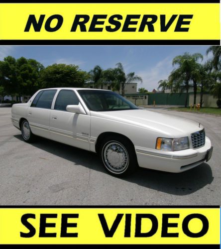 1999 cadillac deville d&#039;elegance, low miles only 45k miles,see video,no reserve