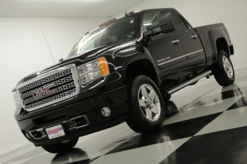 4x4 denali diesel navi nav heated cooled crew black camera 2013 2012 2014 4wd