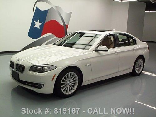 2013 bmw 535i luxury seating tech sunroof nav hud 13k!! texas direct auto
