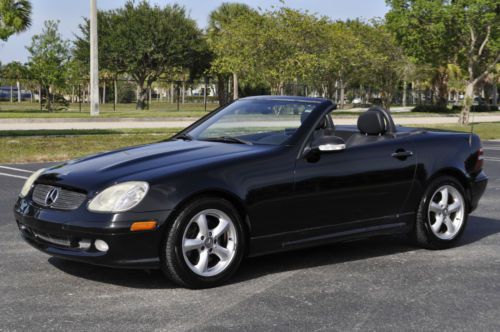 2001 mercedes slk 320 runs and looks awesome 72k miles fla. car low reserve