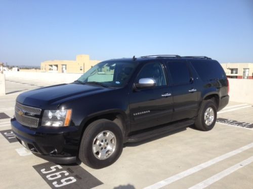 2010, suv, black, suburban, bucket seats