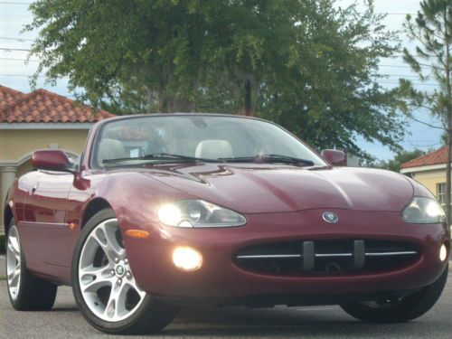 Xk8 convertible,4.2l! radiance/ivory! xenons! 19&#039;&#039; apollos! gorgeous car!!!!