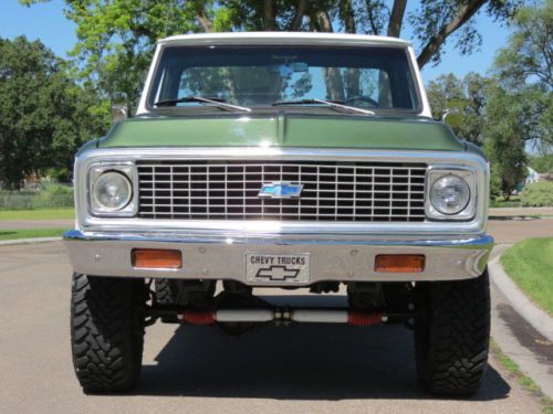 1971 cheyenne super 2500 big block auto p/s p/b new paint rot free idaho truck!!